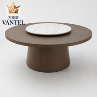 Table à manger moderne de luxe en marbre pour 8 personnes, idéale pour villas, hôtels, projets résidentiels, fournisseur d'usine, OEM, B2B