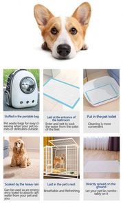 Super Absorbent Odor Control Training <b>Pads</b> for Dogs Leak-proof Quick Dry Extra Large 60*90 cm <b>Pee</b> <b>Pads</b> - Product Image 6