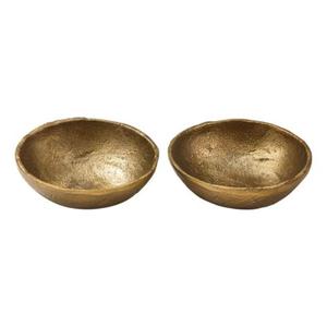 Bol de service en laiton ancien au look antique pour les événements et les banquets sur le thème historique avec un bol de service au design complexe - Product Image 2