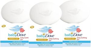 Dov-<b>e</b> <b>Baby</b> Mild Moisturizing Bar Soap with Vitamin <b>E</b> Hypoallergenic Deep Cleansing Natural Body Soap 75g - Product Image 3