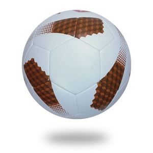 Ballon de football classique personnalisé, officiel, pour entraînement et match, durable, cousu à la machine, en cuir PU, léger, équipement sportif d'extérieur - Product Image 2