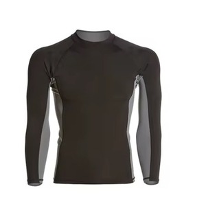 Qualité Supérieure Vente en Gros Maillot de Compression Sans Manches pour Hommes MMA Sportswear Séchage Rapide Personnalisable Vierge 100% Polyester 180g Sérigraphié - Product Image 1