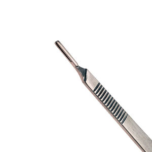Bisturí médico esterilizado desechable de acero inoxidable con mango BP, cuchillo de corte pequeño manual, instrumentos quirúrgicos - Product Image 6