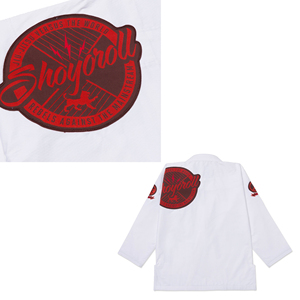 OEM <b>Professional</b> High Quality White Shoyoroll Oxe Competitor brazilian Kimono Jiujitsu Gi - Product Image 3