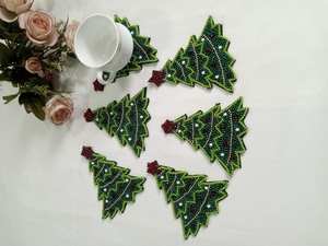 Dessous de verre en noyer Ensembles de dessous de verre en bois de noyer-Qualité supérieure - Product Image 6