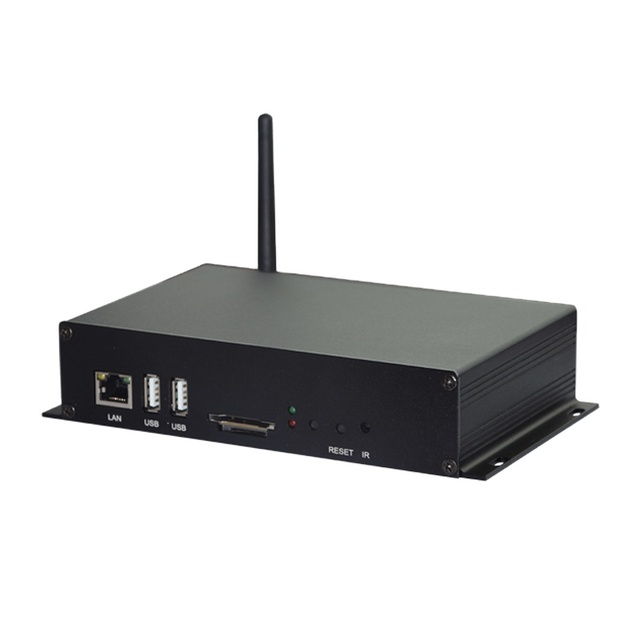 Android Wifi Network Advertising CMS Digital Signage Media Player Box Menu Boards RK3288 4K Highquality Display Media Player Box