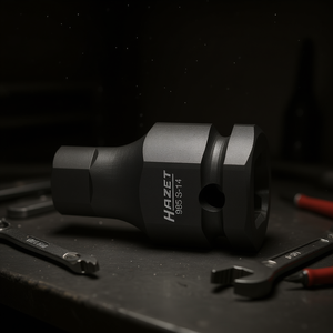 Hazet 1/2'' <b>Impact</b> Screwdriver <b>Socket</b> Hexagonal Short Square with Borehole Premium Product Category - Product Image 3