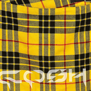 COSH KILTS Kilt écossais jaune avec 100% laine acrylique Kilt écossais longueur genou pour dames Highland Classic Tartan Plaid - Product Image 4