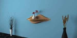 Arte de Pared de Madera Art Deco de Diseño con Patrón de Retrato, Hecho a Mano, Función para Colgar, para Sala de Estar y Fiestas - Precio Económico - Product Image 4