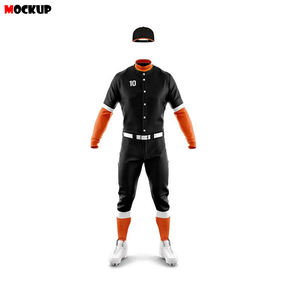 Uniformes de baseball d'équipe personnalisés en gros aux États-Unis, ensemble d'uniformes de baseball pour hommes et jeunes, vêtements de sport de haute qualité - Product Image 6