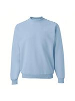 Sweat-shirt à col rond ample en coton écologique avec logo graphique personnalisé, tendance hiver, vente chaude, pour hommes, en gros