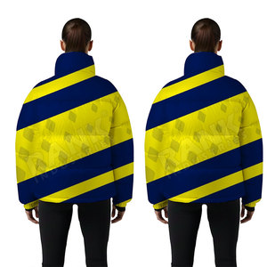 Veste à bulles élégante pour femmes avec rembourrage chaud et intérieur doux Veste à bulles pour un usage quotidien en hiver - Product Image 5
