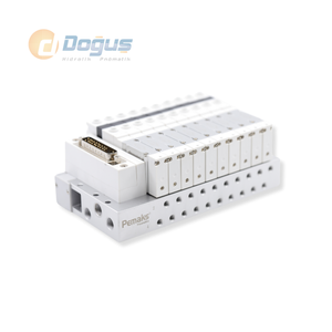 Vanne multipin à double bobine PV2T M5 - 5/2 personnalisable avec support OEM - Product Image 1