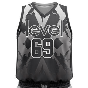 Uniforme de basket-ball sans manches respirant sur mesure le plus vendu 100% Polyester pas cher prix ensemble de vêtements de sport pour les équipes - Product Image 3