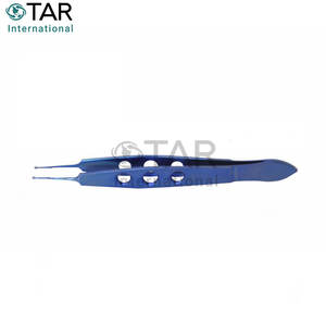 Pinzas Conjunctivales Fechtner de Titanio, Instrumentos Médicos Microquirúrgicos para Procedimientos Oftálmicos y Conjunctivales Delicados - Product Image 2