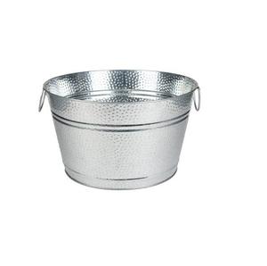 Seau à vin moderne de luxe en acier inoxydable avec poignées en corde durables, écologique, portable et personnalisable pour les événements à domicile - Product Image 4