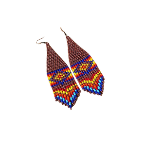 ต่างหูลูกปัดปักสีทองปรับแต่งได้ลูกปัดเมล็ดพันธุ์ลูกปัดรูปดาวเครื่องประดับทำมือ - Product Image 1