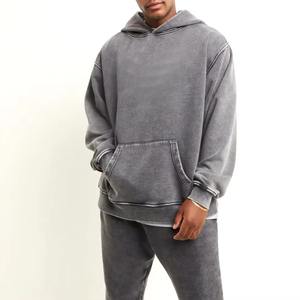 Sweat à capuche en coton personnalisable pour femmes d'hiver avec impression numérique Design de logo personnalisé Technique teint uni - Product Image 3