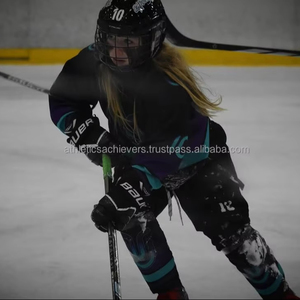 Maillots de hockey sur glace d'équipe personnalisés de haute qualité pour hommes et femmes Meilleure sélection de costumes d'équipe élégants - Product Image 1