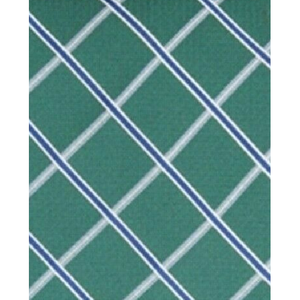 Corbata de Hombre con Estampado Floral a Cuadros, Color Verde Club Room, Talla Regular, Estilo Clásico Casual, Logotipo Personalizado, Hecha de Seda y Poliéster - Product Image 3