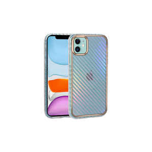 Coque de téléphone en silicone transparente à motifs lumineux pour iPhone 11, anti-empreintes digitales, antichoc, protection, design mignon INS - Product Image 1
