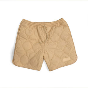 กางเกงขาสั้นบุนวมสีชมพู,ชุดสตรีทแบบสั้นระบายอากาศได้ดีน้ำหนักเบาผลิตตามสั่ง - Product Image 6