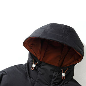 Chaqueta acolchada con capucha OEM, la más vendida, ropa de invierno Formal transpirable, chaqueta acolchada informal de talla grande para hombre - Product Image 4