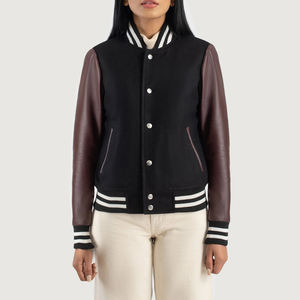 Veste d'extérieur coupe-vent respirante pour femme, style universitaire, grande taille, hiver, avec capuche, fermeture éclair, cordon de serrage, haute qualité, design oversize - Product Image 4