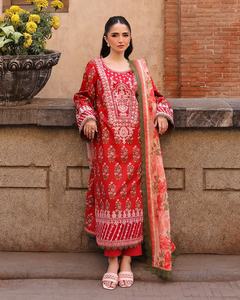 Bonitos trajes étnicos paquistaníes de diseñador de AJM Trade House 1042 - Product Image 5