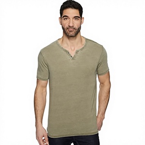Camiseta Casual Unisex para Hombre, Sólida, de Spandex/Poliéster, Corte Regular, Manga Corta, Cuello Redondo, 200g, Anti-Pilling, con Impresión Personalizada - Product Image 1