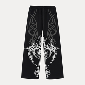 Pantalones Holgados de Alta Calidad para Hombre, Pantalones Deportivos Gruesos de Pierna Recta con Características Personalizadas para Ropa Urbana - Product Image 6