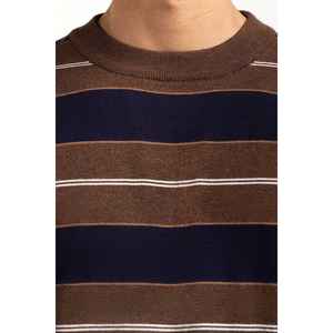 Suéter de Cuello Redondo 100% Algodón para Hombre, Transpirable, con Capucha, Tejido con Patrón y Decoración Estampada para Invierno - Product Image 1