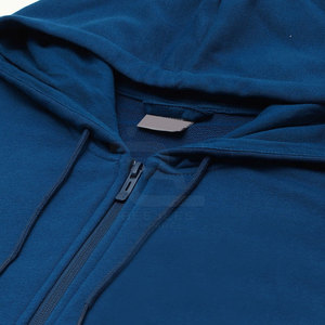 Sudaderas con capucha con cremallera para hombre de diseño personalizado de alta calidad Sólido Casual 100% algodón Opciones de tamaño de invierno disponibles - Product Image 4