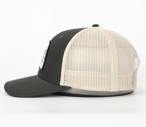 Trucker <b>Hats</b> <b>Men</b> Sports Trucker Cotton Cap Custom Logo Embroidery Mesh Trucker Cap <b>Hat</b> - Product Image 4