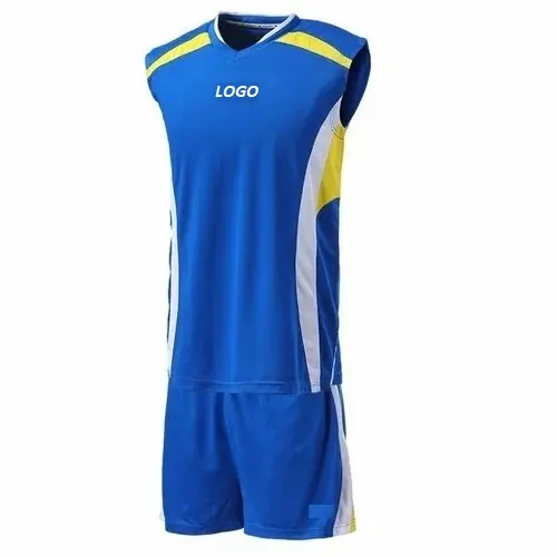 Prix d'usine Uniforme de volley-ball Dernière conception de sublimation Ensemble d'uniformes d'entraînement sportif de football à vendre