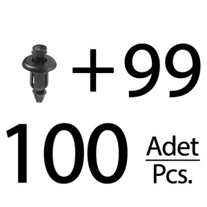 Clips de pare-chocs pour Suzuki, Yamaha, Kawasaki - 100 pièces - Product Image 1