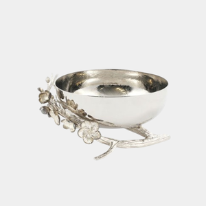 Creative Quality Stainless Steel Finish Decorative Food Serving <b>Bowl</b> With Floral Accent Table Decor Serving <b>Bowl</b> In Good Price - Product Image 5