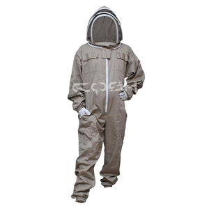 Traje de Apicultor de Alta Calidad, Protección Completa, Algodón/Poliéster, Resistente a Cortes y al Calor, Ropa de Seguridad para Apicultura - Product Image 1