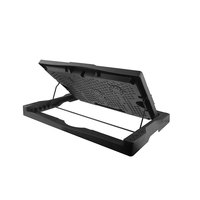 Support de refroidissement pour ordinateur portable S300 noir, réglable, surélevé, en plastique + maille de fer, pour ordinateur portable HP, routeur, radiateur, coussin de refroidissement