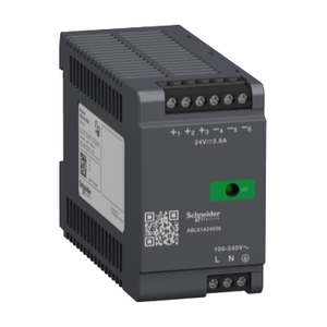 Alimentatore Industriale Monofase Ottimizzato SCHNEIDER ELECTRIC ABLS1A24038 100-240V AC 24V 3.8A Regolato - Product Image 1