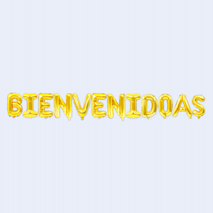 Globos de Fiesta Bienvenidos 12 Piezas 8445178018983 12 piezas/bolsa - Product Image 1