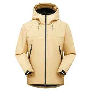 Mens Casual Stand Collar Zip Bomber Jacket Customizable Logo Washed Techniques New Spring <b>Windbreaker</b> Bomber Jacket - Product Image 3