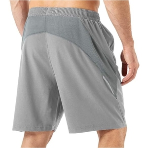 Wholesale Summer 100% polyester Casual Regular Color Shorts Over sized Print Breathable Men Shorts With 4 Colors - Product Image 5