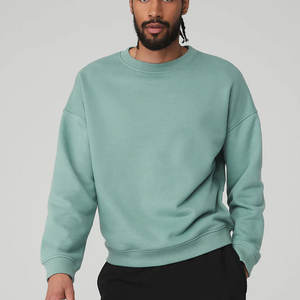 Sweat-Shirt col rond en polaire pour homme, 52% coton, 48% Polyester, haute qualité, impression DTG DTG - Product Image 2