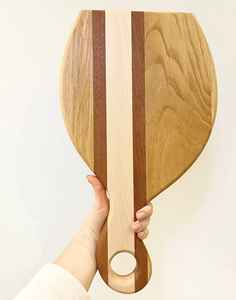 Planche à découper artisanale de haute qualité en bois massif, style palette, pour la cuisine quotidienne, le service et les cadeaux - Product Image 3