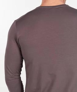 Vente en gros Chemise à manches longues personnalisée pour homme 100% coton Style vintage Tissu en jersey délavé noir surdimensionné Style streetwear à carreaux - Product Image 5