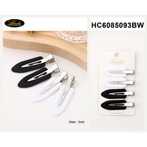 Barrettes à cheveux Linda Sweet Bow 5cm en polyester pour femmes, décoration quotidienne des cheveux - Product Image 5