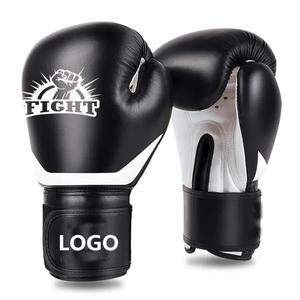 GAF Guantes de boxeo de cuero profesionales Logotipo personalizado Precio bajo con MOQ Costo razonable para equipos de entrenamiento con pesas de calidad - Product Image 5