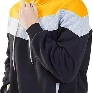 เสื้อฮู้ดดี้ผู้ชายคุณภาพพรีเมียมสุดยอด 100% ผ้าฝ้าย ทรงโอเวอร์ไซส์ ทรงเข้ารูป สไตล์สตรีทแวร์ ลายเรียบ สีพื้น สำหรับฤดูหนาว บริการ OEM คอฮู้ด - Product Image 1