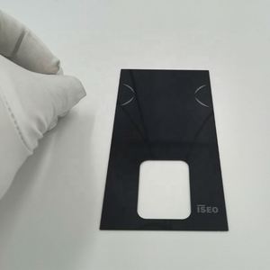 แผงกระจกนิรภัยป้องกันลายนิ้วมือสีดำรมควันสำหรับล็อคอัจฉริยะหน้าจอสัมผัสพร้อมเทป3m แบบรวดเร็วพิมพ์ลายซิลค์สกรีน - Product Image 5